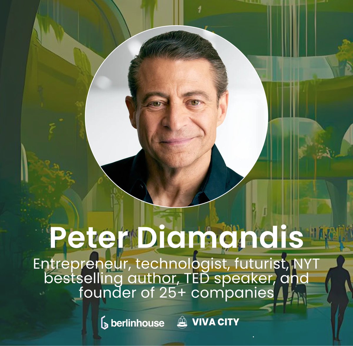 CityOfViva's tweet image. Big news from the Tower๐ฅ
We're thrilled to welcome @PeterDiamandis - investor, futurist, founder of XPRIZE - for a fireside chat at Viva Frontier Tower.
A no-fluff, power conversation on longevity, moonshots, and building what matters with a healthy disregard for theโฆ