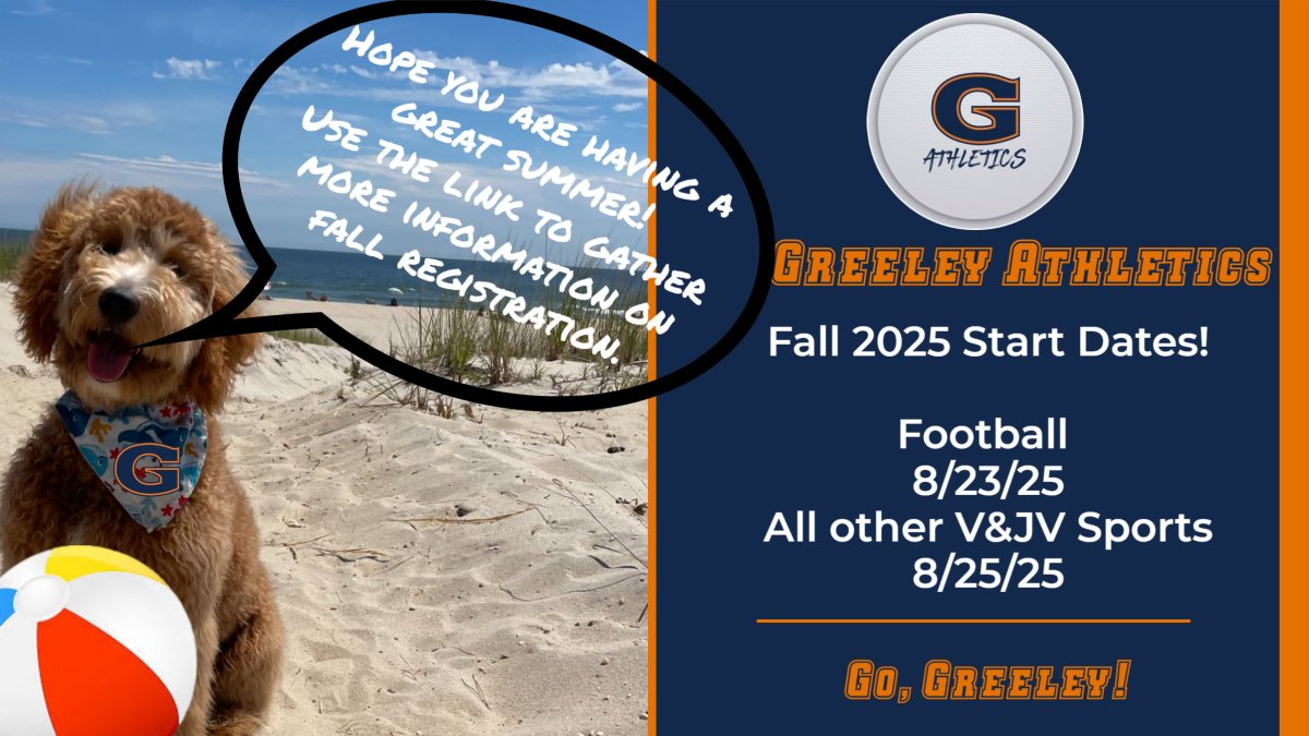 Enjoy the Summer
horacegreeleyhs.rst7.rschooltoday.com
#GoGreeley #WeAreChappaqua