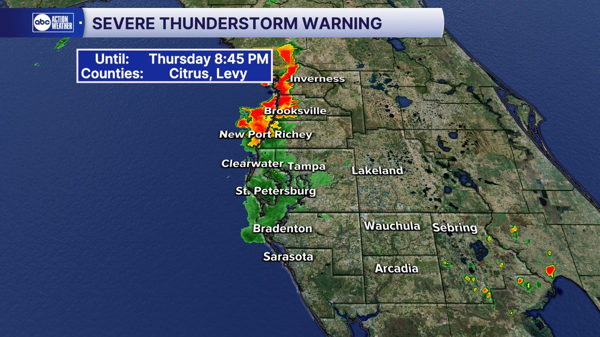 DenisPhillipsWx's tweet image. A Severe Thunderstorm Warning has been issued for our area. Stay tuned for further updates.