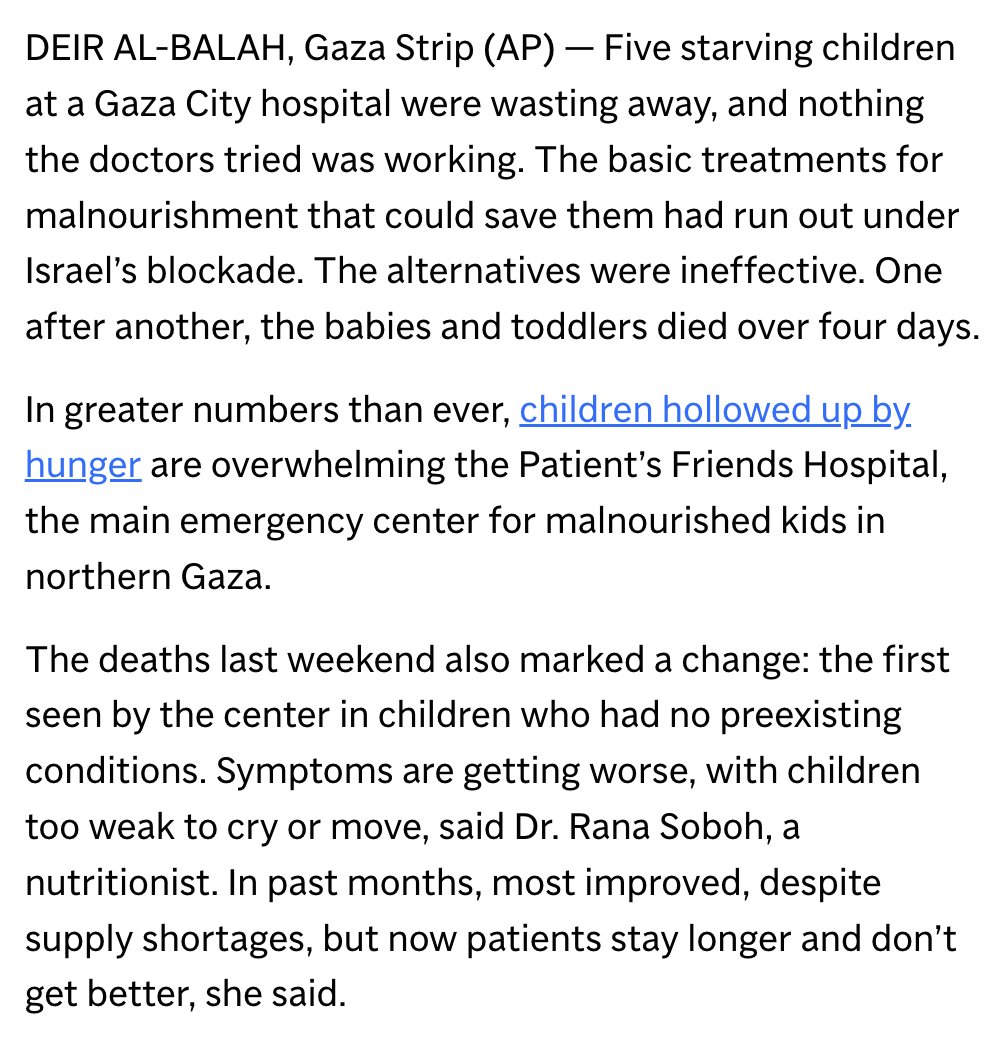 “There are no words in the face of the disaster we are in. Kids are dying before the world ... There is no uglier and more horrible phase than this”