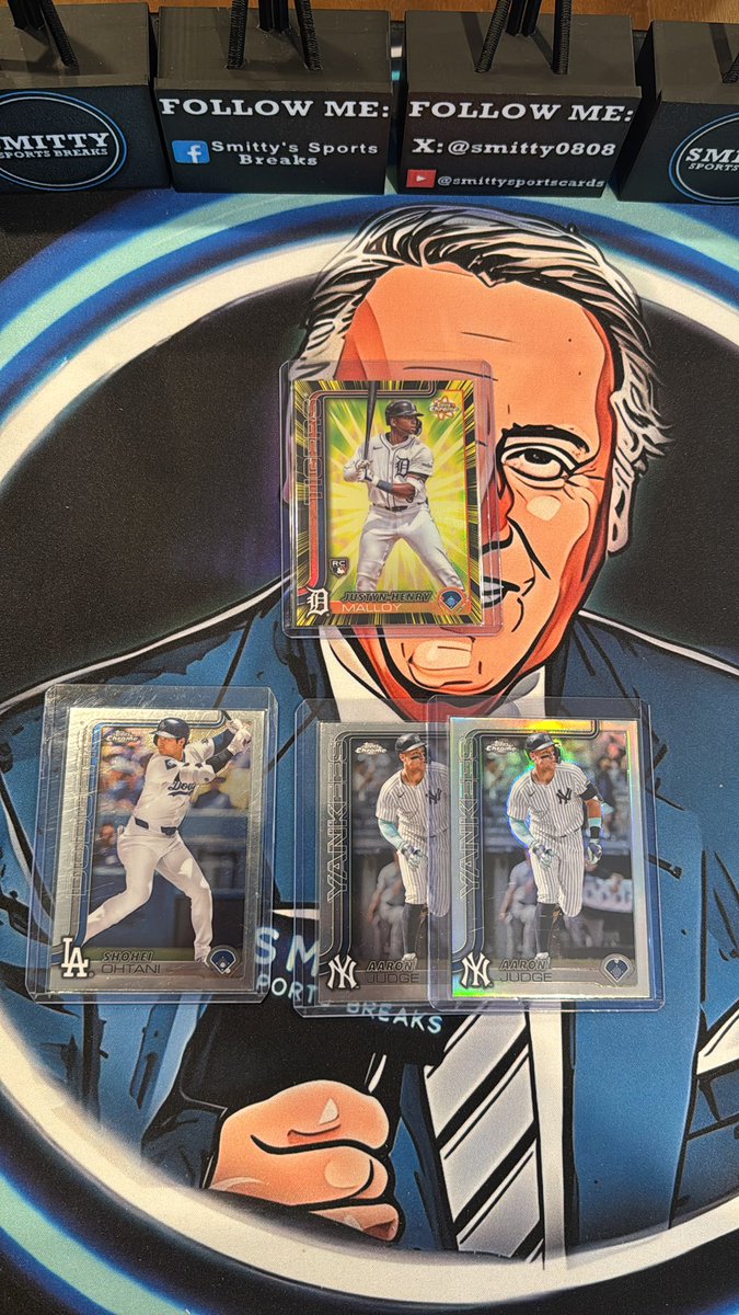jsmith0808's tweet image. Man 1/2 case hobby 2025 chrome was excellent.
Produced 3 /25, YES 3!!!
Mookie Betts at night case hit
Sick sick jobe IV
Some potential MVP buybacks