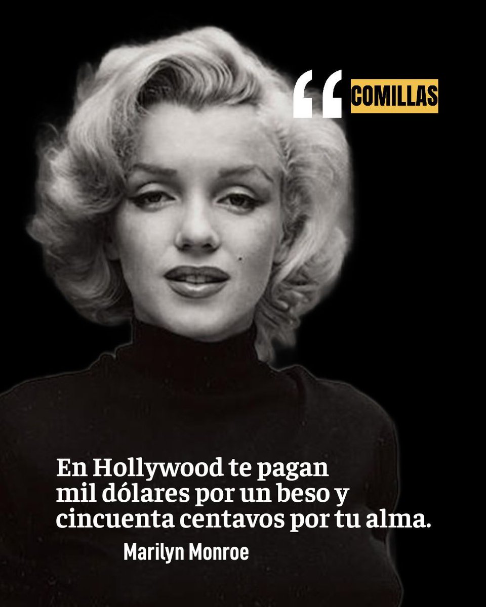 Marilyn Monroe (1926 - 1962)
-
Comillas barbarie.lat
#revistabarbarie