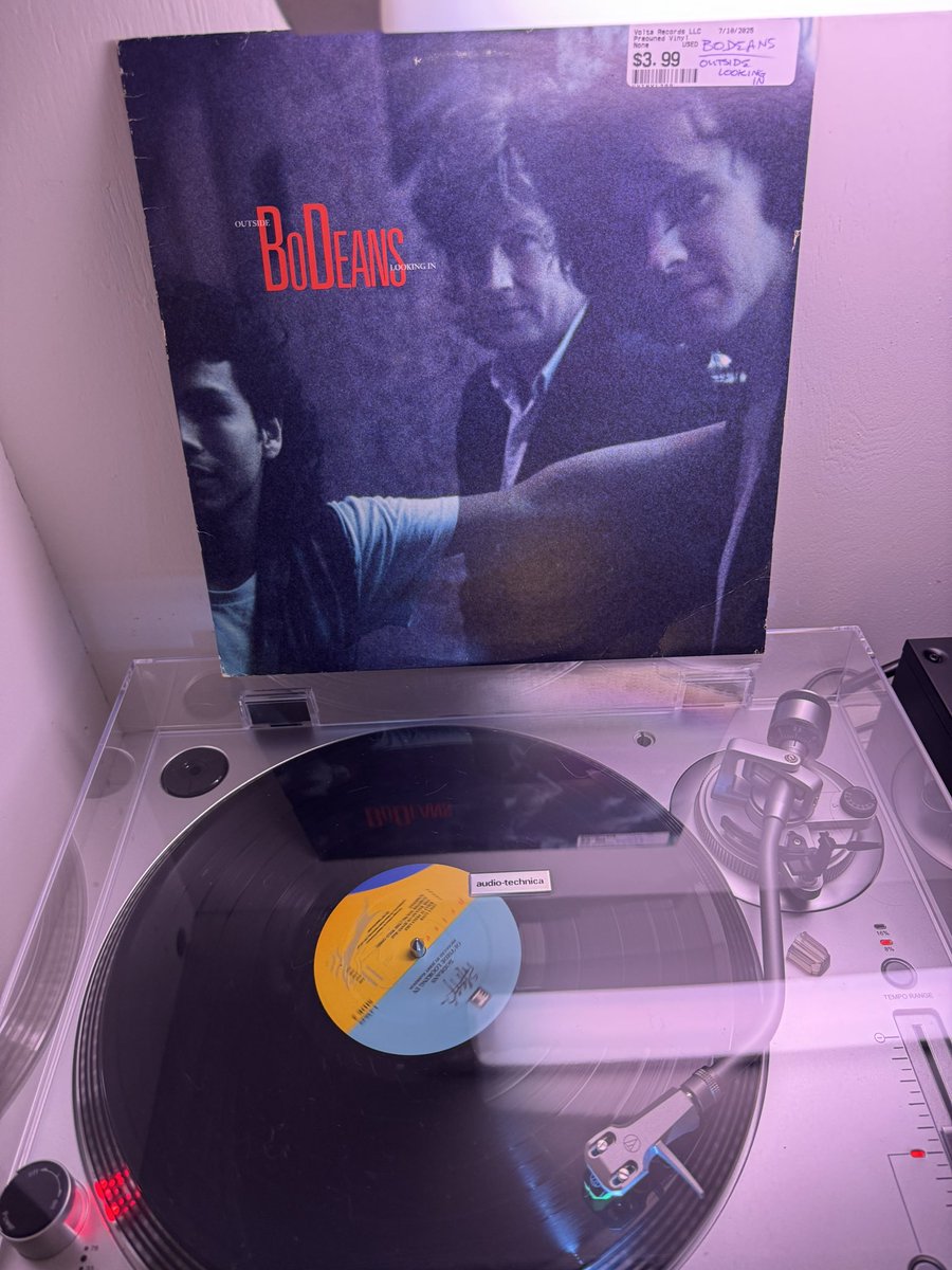 Kevin Cushing (@kevindcushing) on Twitter photo I found this at a used record store and thought, if it’s good enough for <a href="/RobDemovsky/">Rob Demovsky</a> walk up music, it’s good enough for me. $3.99 well spent.
<a href="/JenGabeChewy/">Jen, Gabe, and Chewy</a> <a href="/BoDeans/">BoDeans</a> I found this at a used record store and thought, if it’s good enough for <a href="/RobDemovsky/">Rob Demovsky</a> walk up music, it’s good enough for me. $3.99 well spent.
<a href="/JenGabeChewy/">Jen, Gabe, and Chewy</a> <a href="/BoDeans/">BoDeans</a>