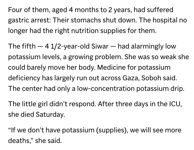 "The five children died in succession last Thursday, Saturday and Sunday."