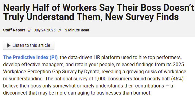 PhxInsurgent's tweet image. "A growing crisis of workplace misunderstanding..." otherwise known as management and capitalist relations. The solutions are truly disappointing but maybe they made workers choose from a list which, ironically, only increases the "misunderstanding." That's how these things go.