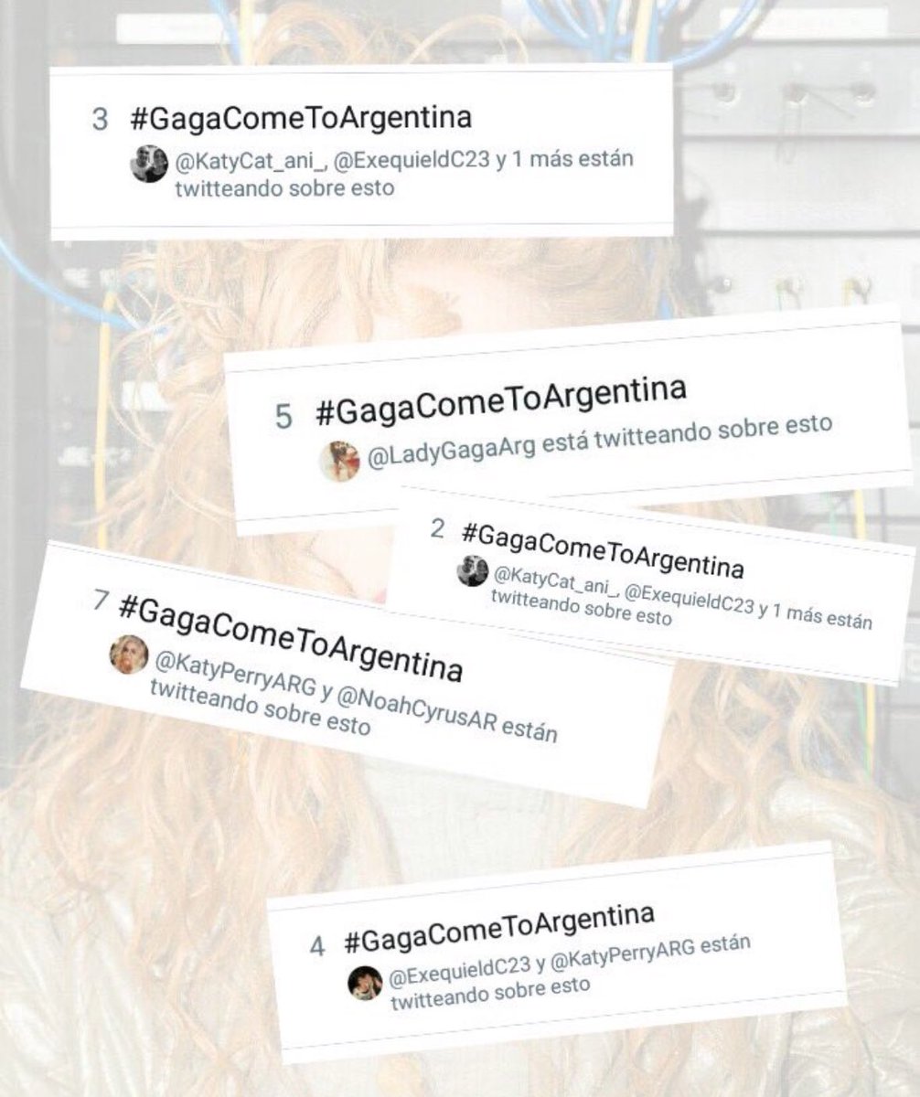 Gaga Argentina tweet media