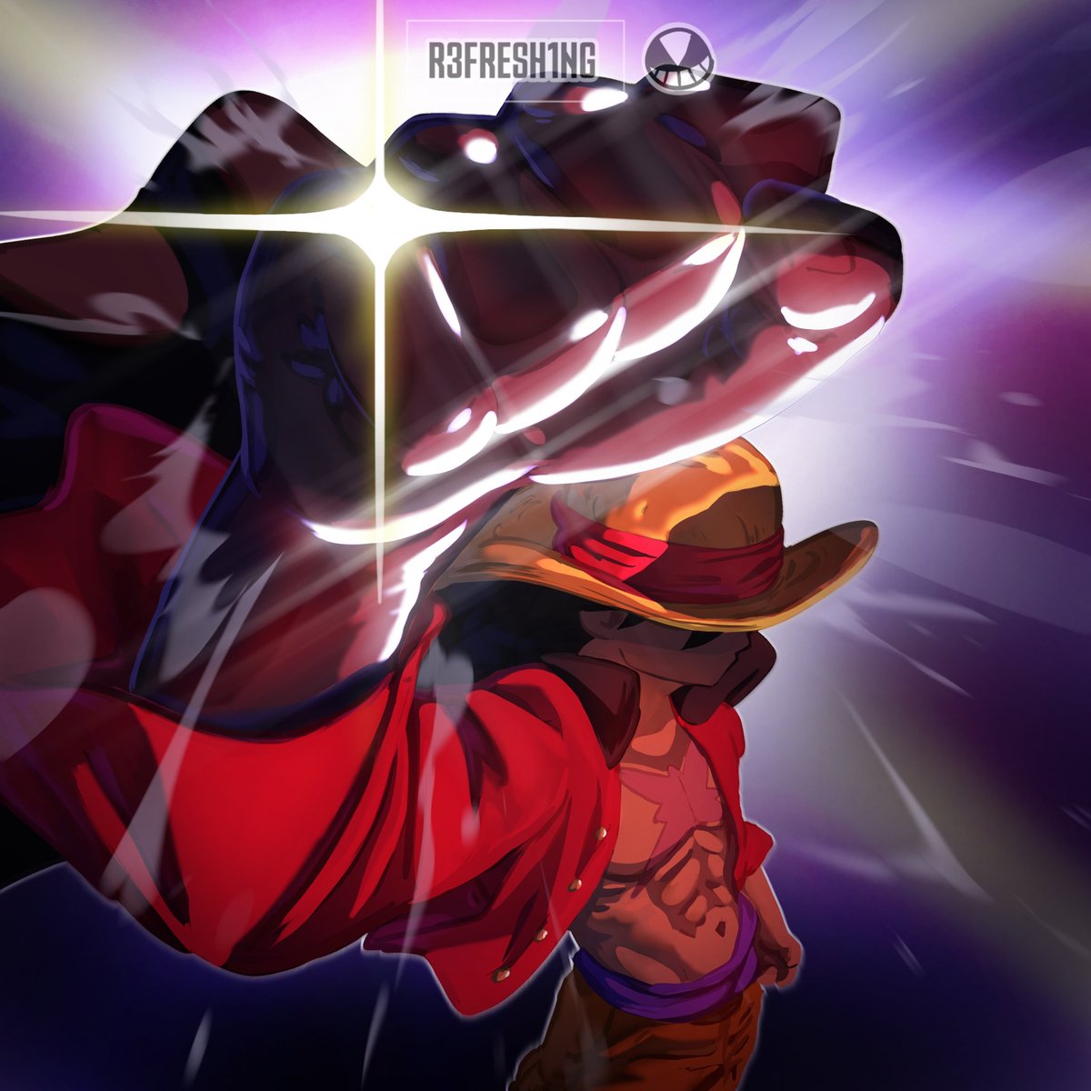 REfr3shing's tweet image. DAY 62 ( I UNDERSTAND IT NOW )
#ONEPIECE #LUFFY
