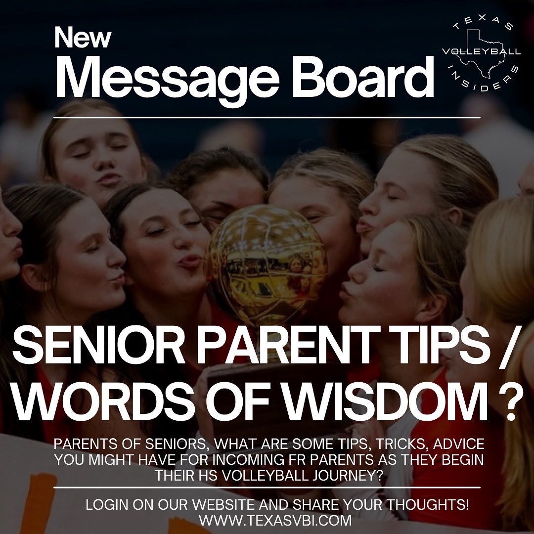 texasvbi's tweet image. Our Newest Message Board Topic!! Have you checked out our TVI message boards? We have some great topics and discussions! Become an Insider today and join in on this topic conversation and so many more! texasvbi.com