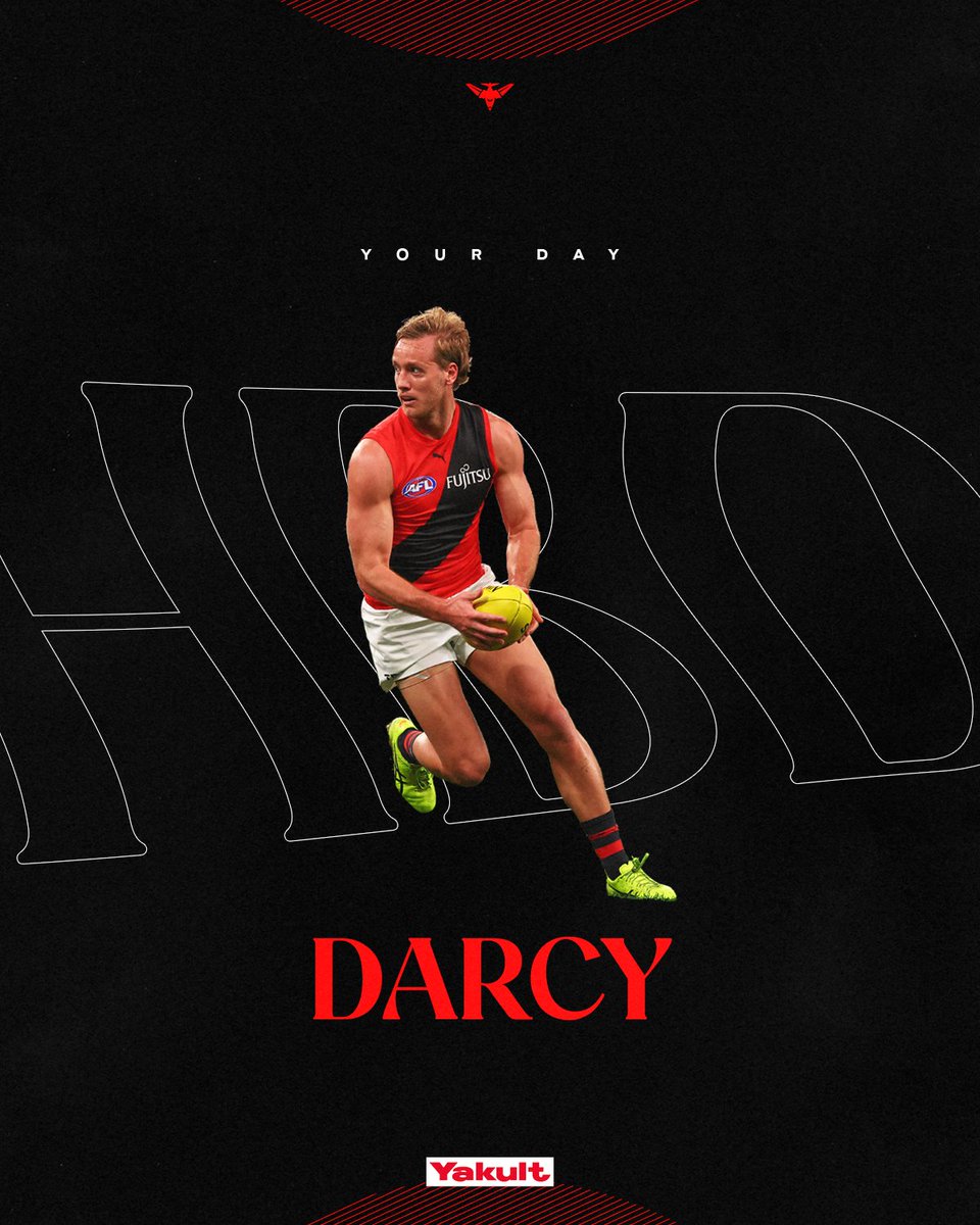 essendonfc's tweet image. Three cheers for Darcy 🫶