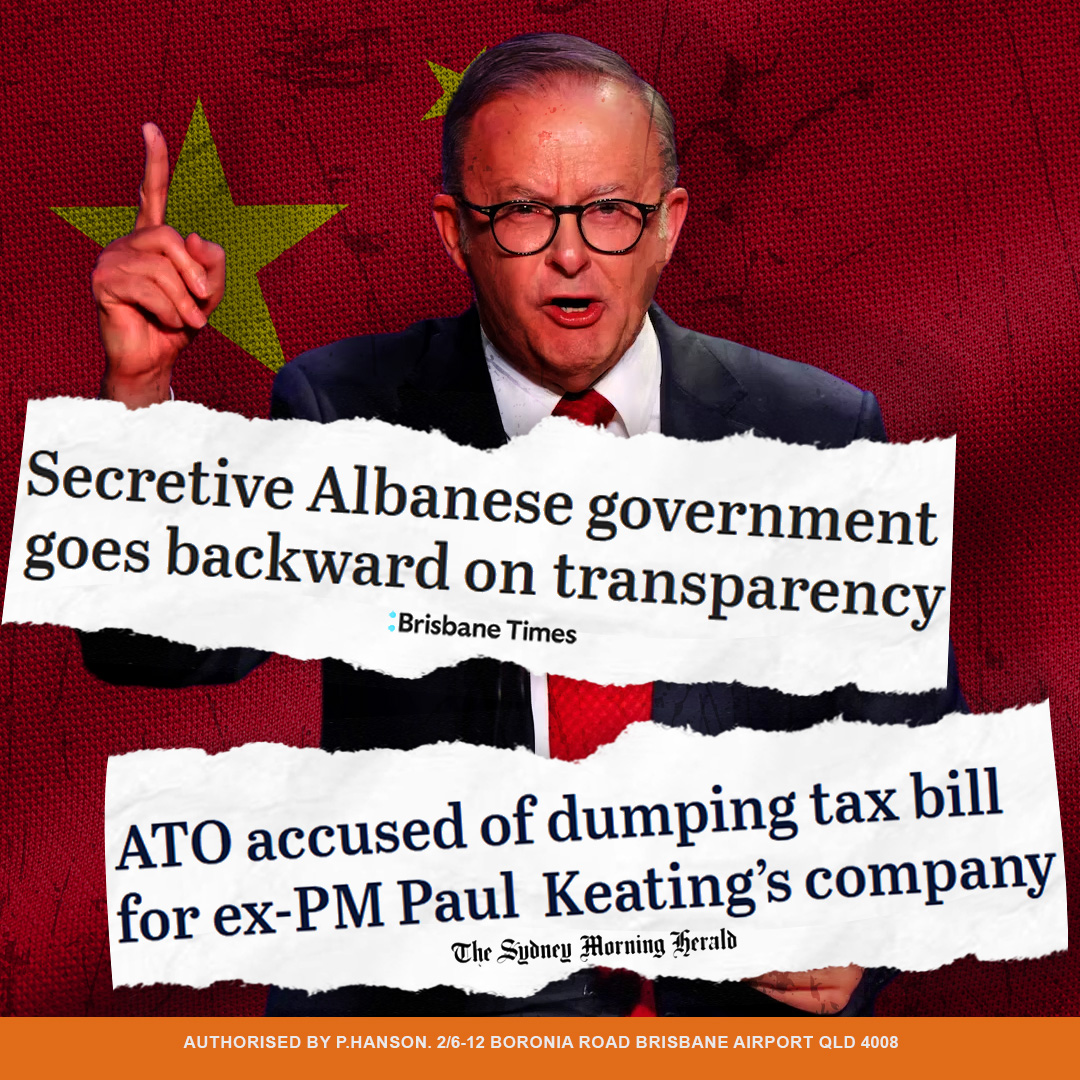 OneNationAus's tweet image. Albanese isn’t governing; he’s dictating. Like his heroes in Beijing, he’s shutting down debate, muzzling opposition, and stacking the deck for his Labor mates.
Parliament’s become a farce. Questions go unanswered, scrutiny is gagged, and transparency has been buried under a…