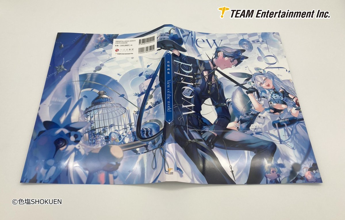 storeinfo_TEAM's tweet image. \本日発売/
【2025年7月25発売】
「色塩 画集 View of the world」
イラストレーター・色塩氏(@oxSTL)の初商業画集が発売!
繊細に作りこまれた設定が織りなす
美しい世界が紡がれます✨️
カバーイラストは本書のための描き下ろし📖
team-ec.jp/other/products…
#色塩
#ティームストア