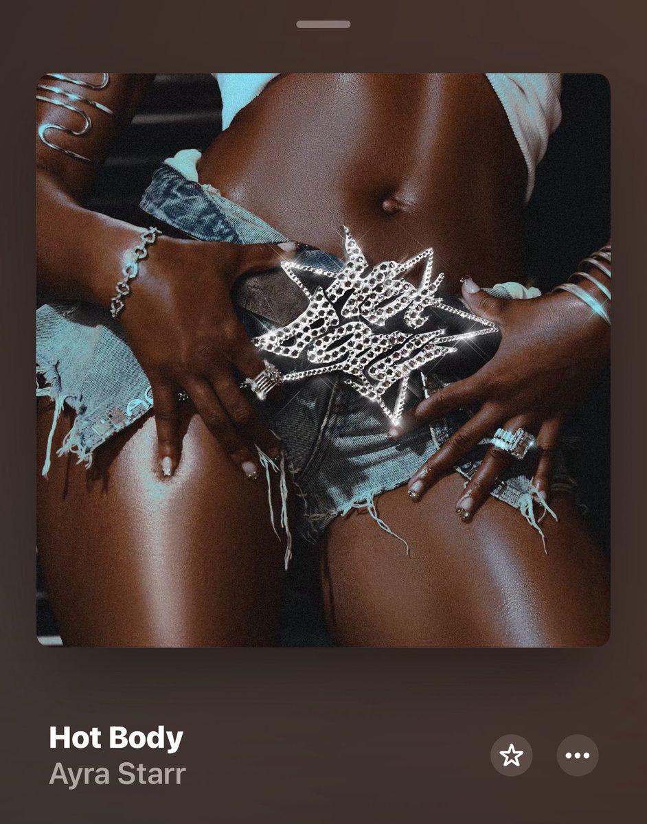 Ayra Starr ‘Hot Body’ prod. by Ragee &amp; The Elements out now! 💜