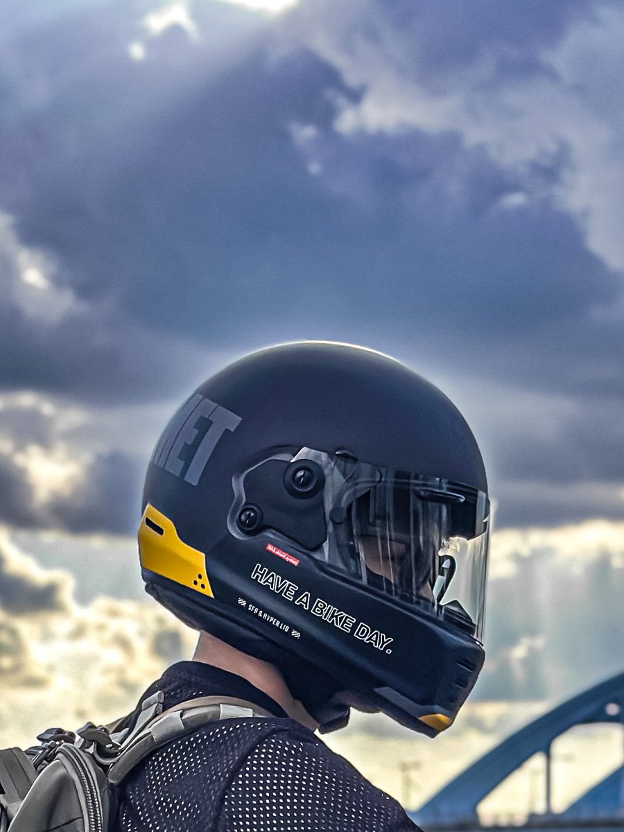 nobtree's tweet image. #無言で我ながらカッコいいと思う写真を載せる
#AraiHelmet #RapideNeoHABD
