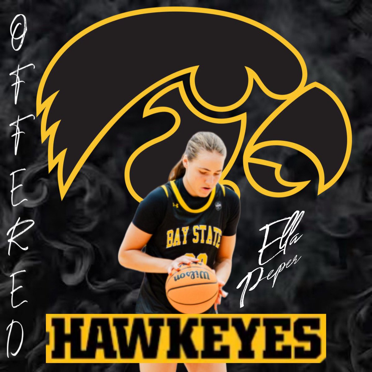 Ella Peper20 (@ella_peper) on Twitter photo Greatful to have received an offer from <a href="/TheIowaHawkeyes/">The Iowa Hawkeyes</a> after a great conversation with <a href="/goiowa/">Jan Jensen</a>! <a href="/BayStateJags/">Bay State Jaguars</a> <a href="/LaurieBollin/">LAURIE BOLLIN</a> Greatful to have received an offer from <a href="/TheIowaHawkeyes/">The Iowa Hawkeyes</a> after a great conversation with <a href="/goiowa/">Jan Jensen</a>! <a href="/BayStateJags/">Bay State Jaguars</a> <a href="/LaurieBollin/">LAURIE BOLLIN</a>