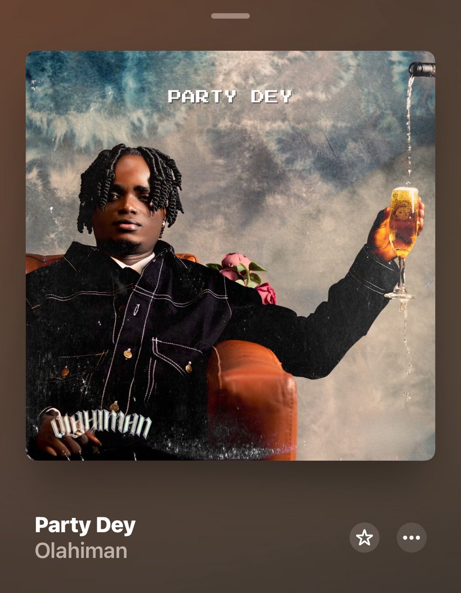 Olahiman ‘Party Dey’ prod. by Dee-Yasso out now! 💜