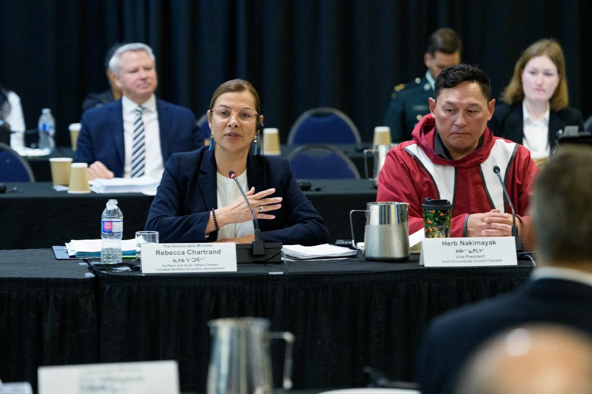 ChartrandMP's tweet image. Being here in Inuvik for the Inuit-Crown Partnership Committee meeting, I extend my heartfelt thanks to the Inuvialuit Regional Corporation for the warm welcome and for hosting us in their territory. It has been an honor to engage with Inuit leaders from across Inuit Nunangat who…