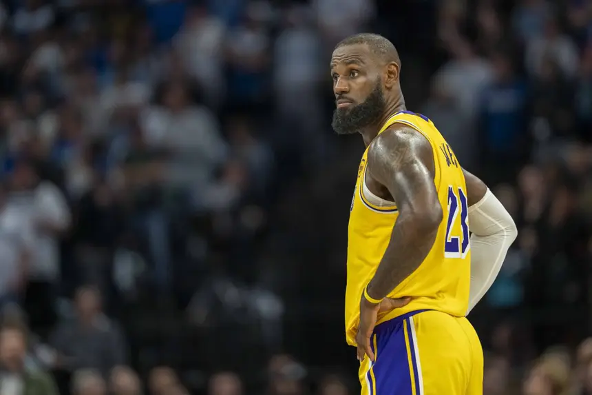 AhnFireDigital's tweet image. REPORT: AI videos of LeBron have been taken down after a cease and desist

&quot;These included videos where an AI-generated James stood by as an AI-generated Diddy sexually assaulted Steph Curry in prison...and videos of James pregnant.&quot;