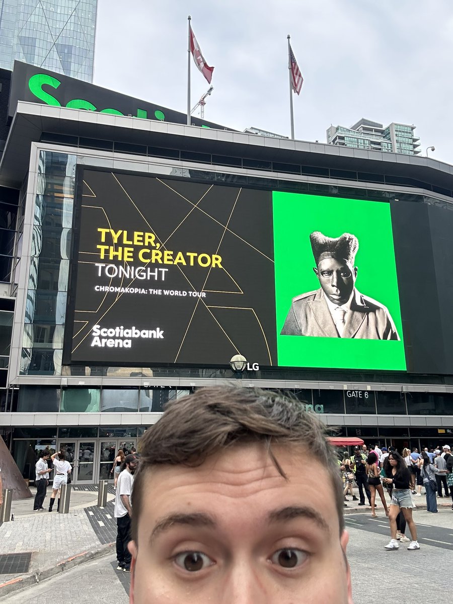 rhyslp_'s tweet image. my first ever concert was 13 years ago today, and tonight i'm back at the same venue for tyler!