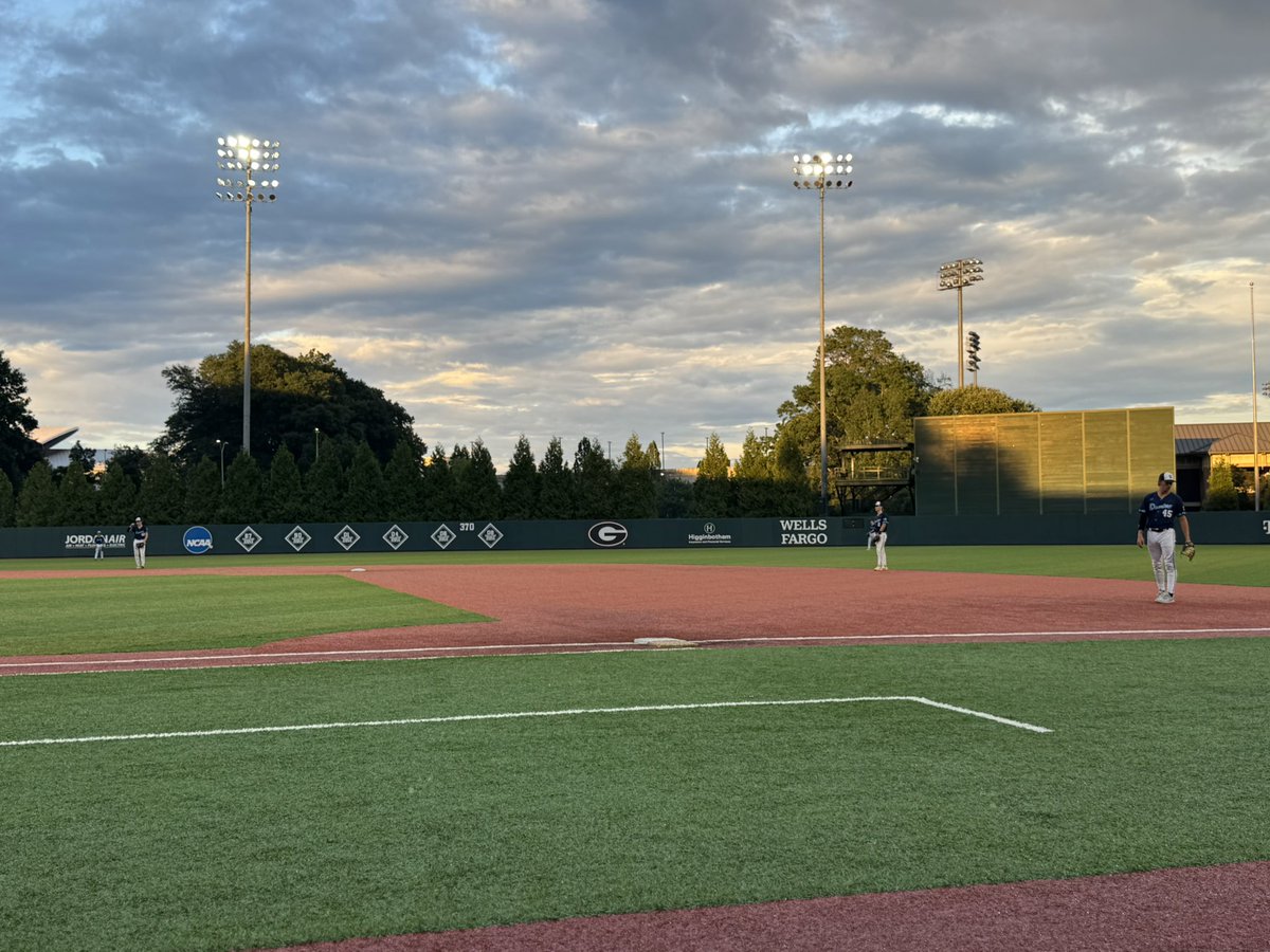 It’s a summer night in Athens with Devine 16U. Strikes, singles and cicadas.