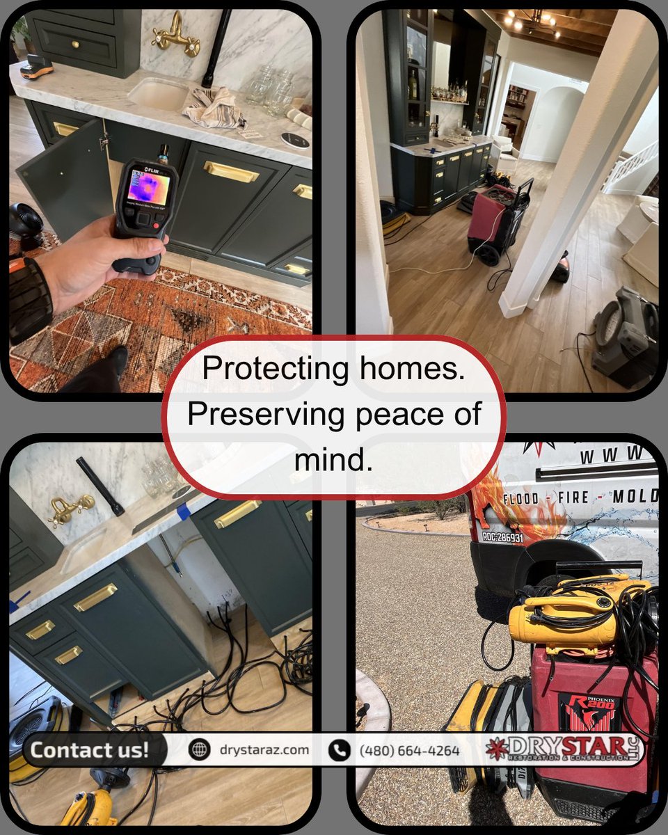 Not all damage is visible.

This home had hidden moisture behind the cabinets — caught early with thermal imaging and handled fast.

Protecting homes. Preserving peace of mind.

#DryStarRestoration #WaterDamageAZ #AZRestoration #MoldPrevention