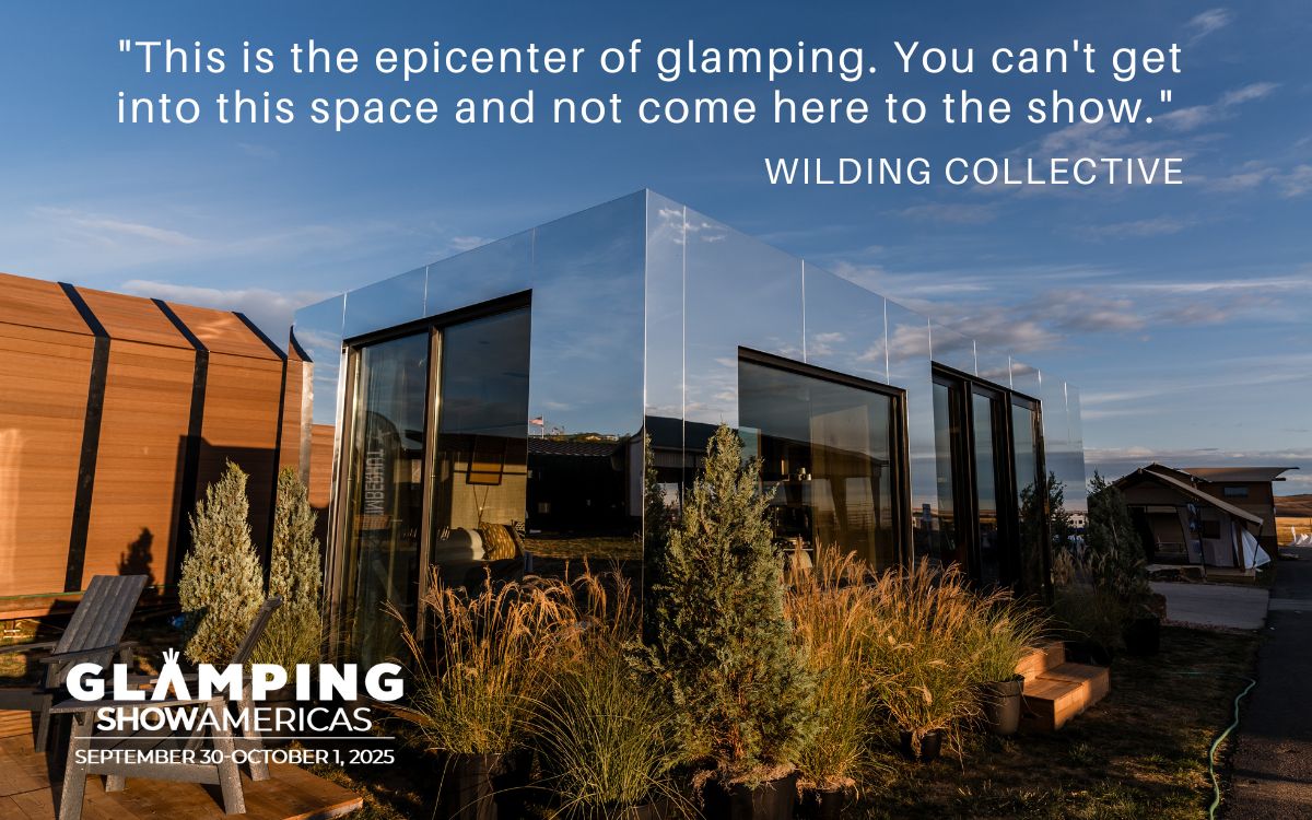 #GlampingShowAmericas is tracking 25% ahead of last year’s attendee sign-ups—and we’re still months out!

More buzz. More buyers. More eyes on you.

If you’ve been waiting to book your booth… don’t. Space is moving fast.

Sept 30–Oct 1 | Aurora, CO
view.ceros.com/emeraldx/gsa-m…