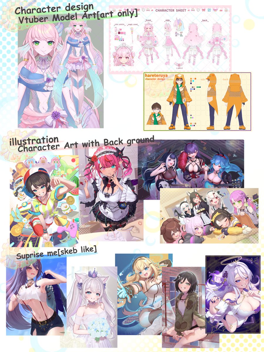 hareteruya15's tweet image. I'm now accepting illustration commissions to be started after August!
If you like my illustrations, please feel free to contact me!
You can contact me via DM or VGen
Let's create fun content together!
#commissionsopen #commission