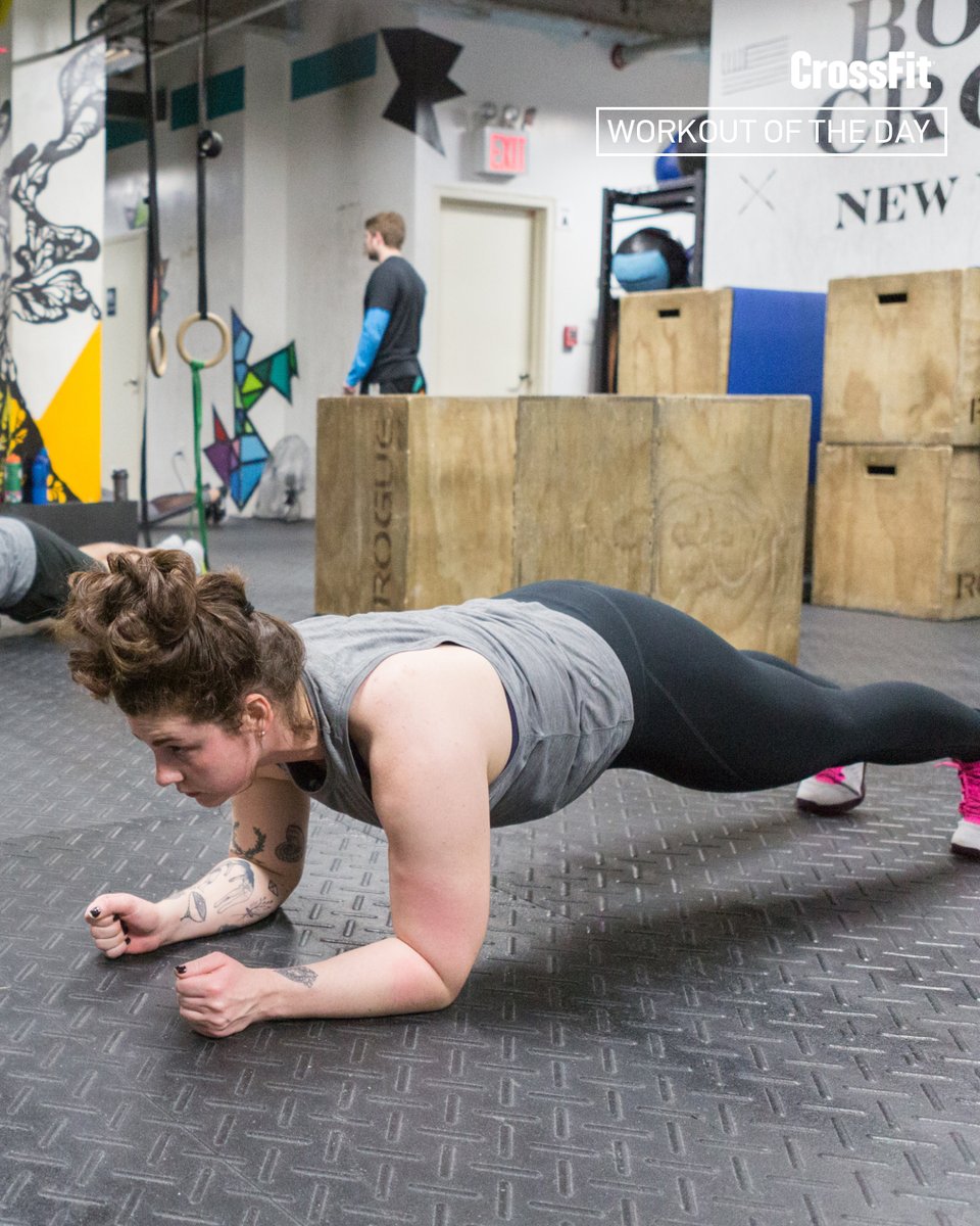 Workout of the Day
Friday 250725

Complete as many reps as possible in 10 minutes of:
1-minute plank hold
25 box jump-overs
1-minute plank hold
25 box jump-overs
1-minute plank hold
25 box jump-overs
1-minute plank hold
Max back squats in the remaining time

♀ 125-lb barbell and