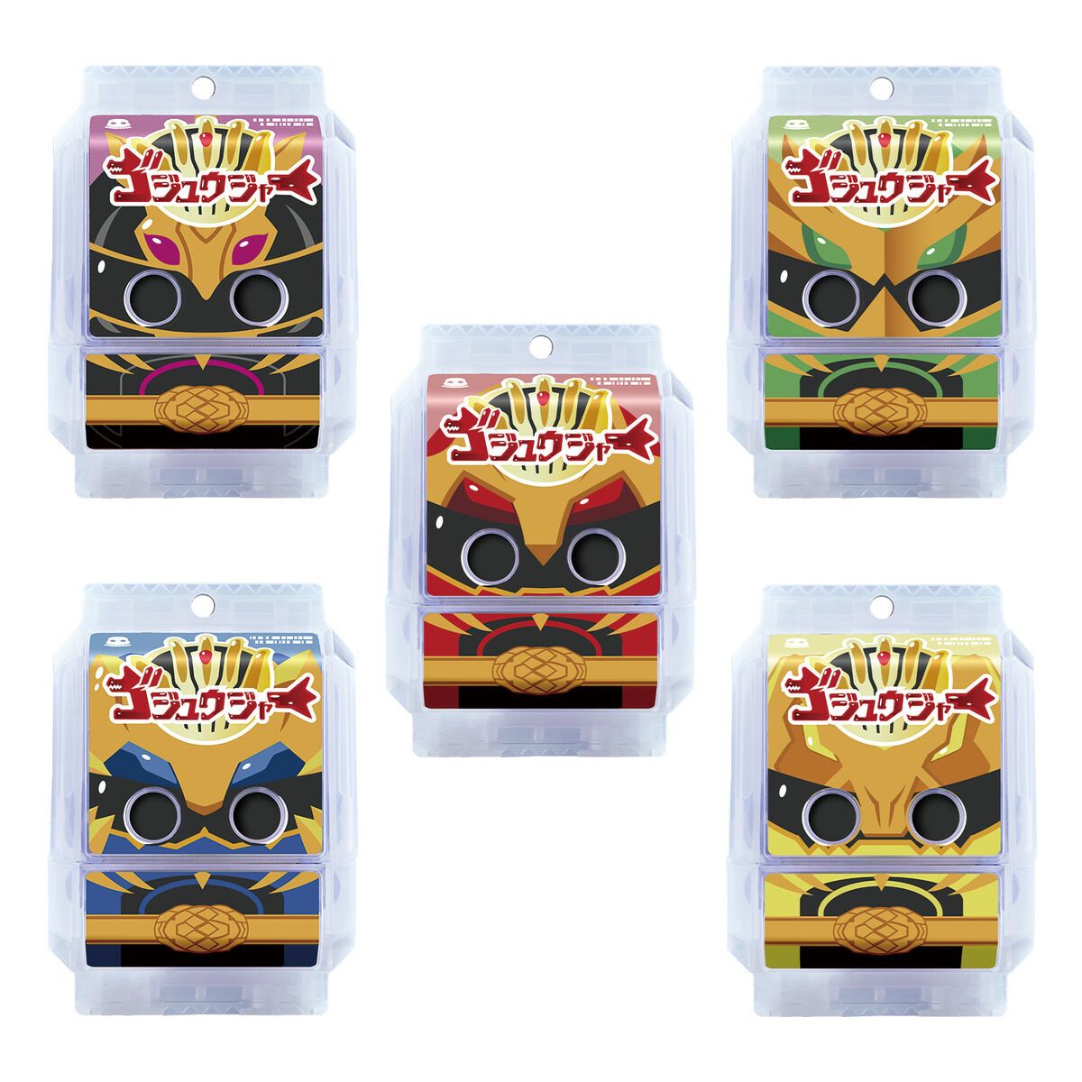 Tokullector's tweet image. Official images are available for the #Gozyuger Gochizo set! buff.ly/gM5pTig