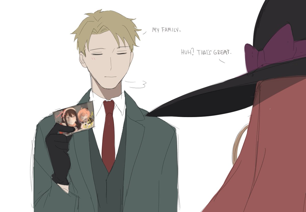 lvn_dr89's tweet image. the kind of picture yor would give to her husband to work
#SPYxFAMILY