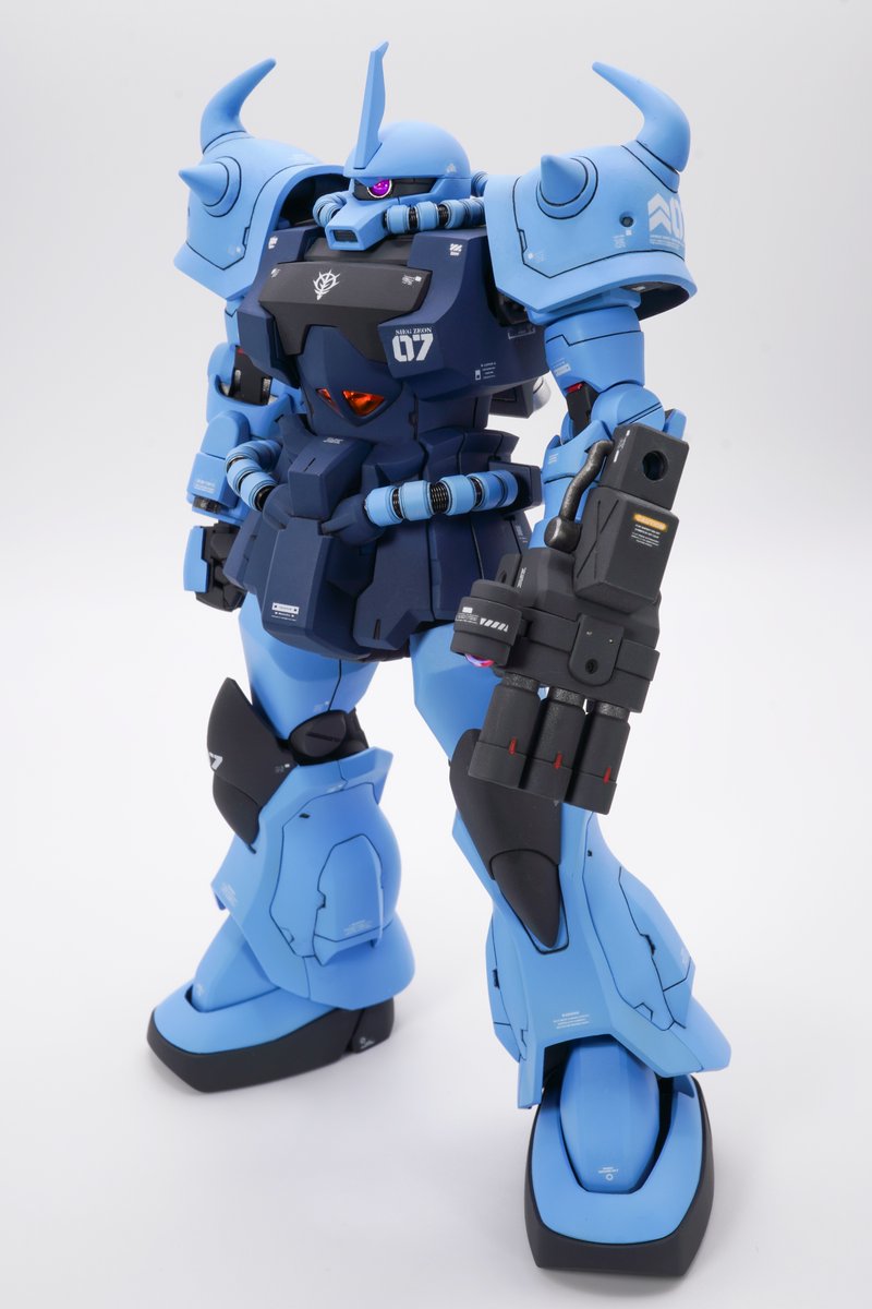 imapresso's tweet image. #お暑いのでグフでもどうぞ
あまりに暑かったので
盾を家に置いてきました。