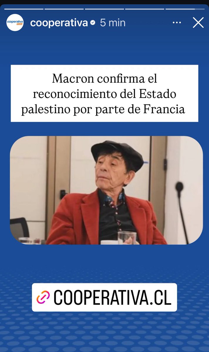 hrivasf's tweet photo. En un extraño multiverso, Dióscoro Rojas es presidente de Francia y los guachacas bebe  Champagne y comen Foie gras.
Que se recupere el guaripola @Cooperativa https://t.co/8ygAKYqt19