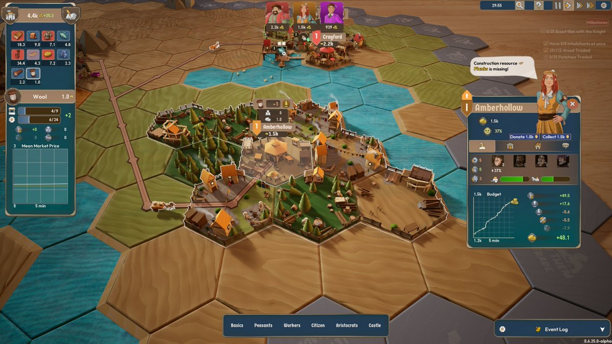 SPGMedia101's tweet image. #indiegame
Economic city builder game, Let Them Trade, is finally available now on Steam.
Dev: @LetThemTrade
Steam: store.steampowered.com/app/1313290/Le…