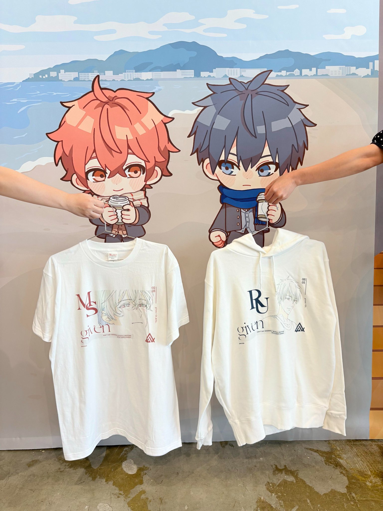 ギヴン ノイタミナアパレル 来場者特典 町田ver. 上ノ山立夏　佐藤真冬 ギヴン ノイタミナアパレル 町田 上ノ山 立夏 - メルカリ