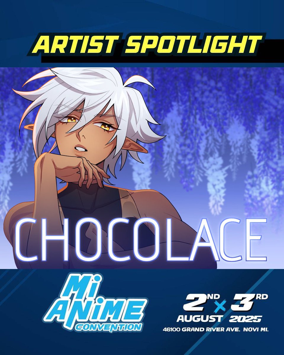 cchocolace's tweet image. At MiAnime next week!
