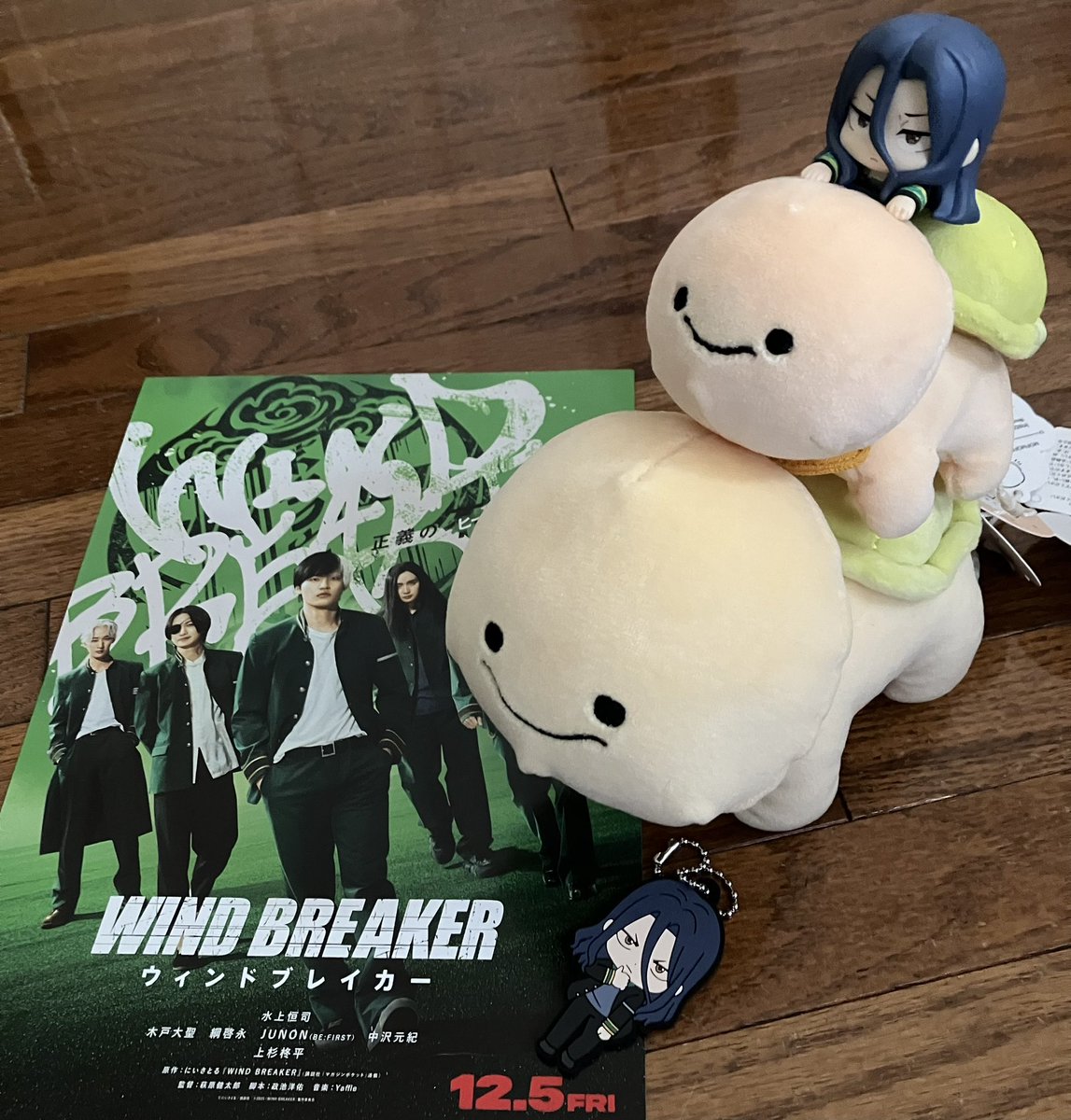 BFna_084's tweet photo. ウイブレのフライヤー地元でGET‼︎ という事は上映もあるって事よね⁈ 嬉し過ぎる〜🩷
京太郎さまにカメさまもお連れしました😍 https://t.co/RPM9QCmcjw