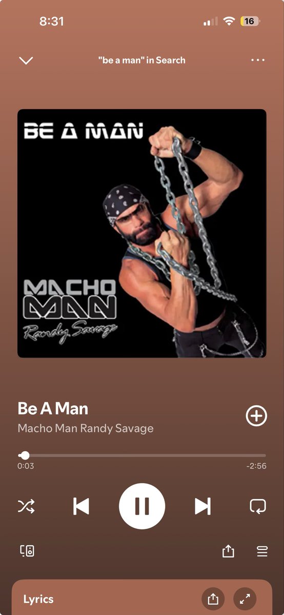 YouDamnSkippy_'s tweet image. Special s/o to my brother @CCUGeneral2016 who reminded me of this classic track from Macho Man dissing Hulk lol