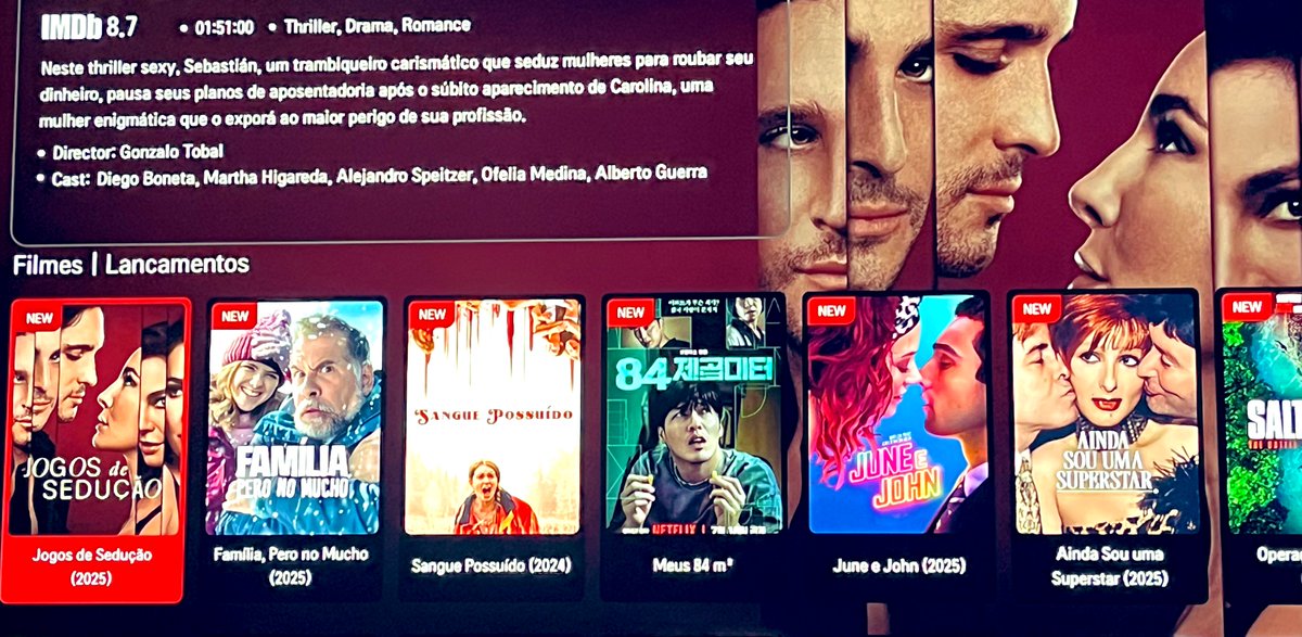 JulianoCavalo81's tweet image. Parece praga.
O cara sai do X para não esquentar muito a cabeça com todos esses problemas no Grêmio, e toda essa incompetência, vai escolher um filme e olha quem aparece no elenco 🤣🤣
Pqp!