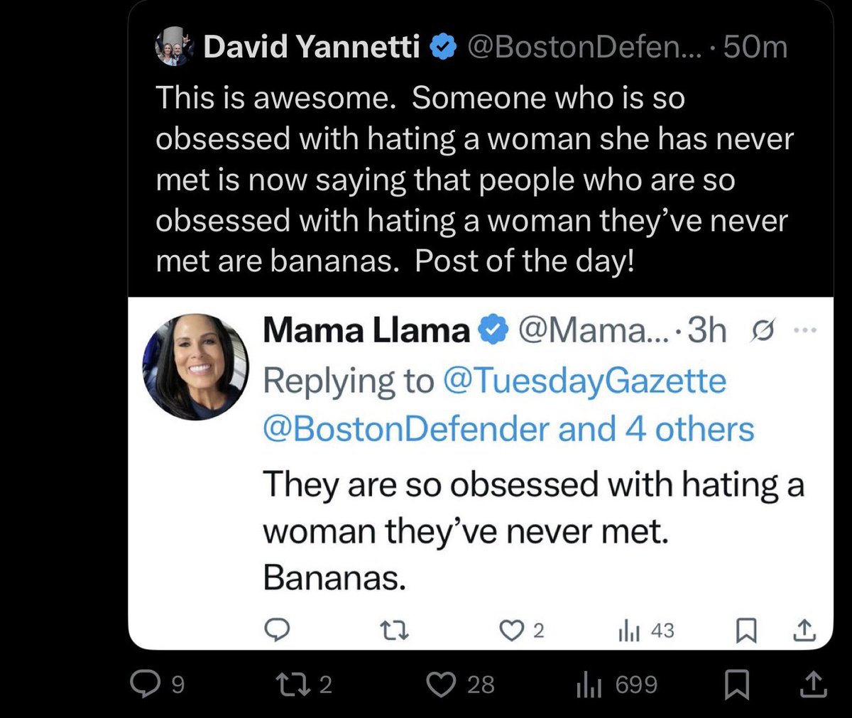 TheSpiciestLRQ's tweet image. Add David Yannetti to the list of women I hate and have never met.