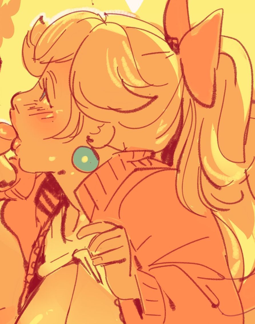 wintonkidd's tweet image. New Daisy x Peach piece preview, up on patreon now~
"A Trist at the Shy Guy Bazaar"
patreon.com/posts/trist-at…
I'm currently working on polishing up my layouts an drawings for the Daisies art zine I'm hoping to have done in August