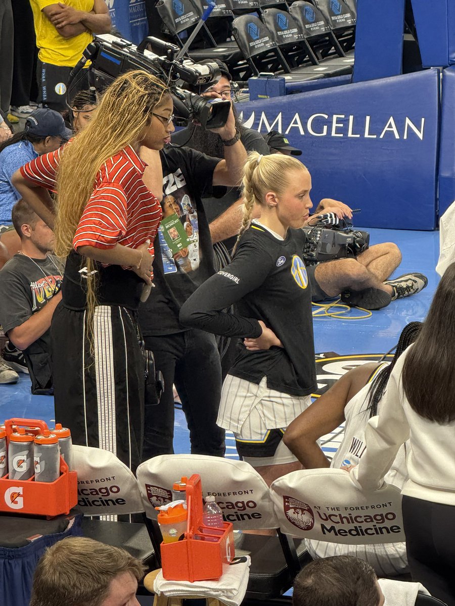 quitalovesports's tweet image. Angel just asked the trainer for a back brace… not a good sign
#skytown