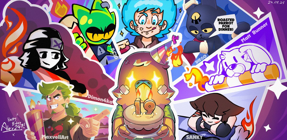 Alex247777's tweet image. I really want to say thanks to my friends for such a precious gift, you really made my day 🫶
@maxvellart
@4kaDimon
@acid_wav
@RemKisendar
@Digeoo_
@Matt_Runner_0
@snkky_