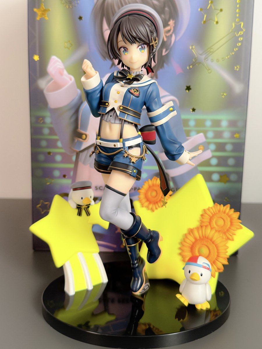 iTa__MiN's tweet image. スバルのサスペンダー衣装フィギュア届いた🥳
めっちゃかわいい！！！
#大空スバル
