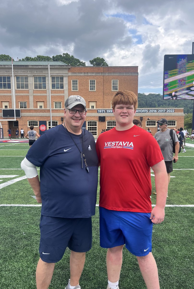 JWest_79 (@79jwest97977) on Twitter photo Last camp of the season with <a href="/SamfordFootball/">Samford Football</a> . Thank you for a great camp <a href="/ShawnPbostick/">Coach Shawn Bostick</a> <a href="/HatchAttack1/">Chris Hatcher</a>
<a href="/RecruitTheHills/">RECRUIT VESTAVIA</a> <a href="/1rebelfootball/">Vestavia Hills Football</a> <a href="/CoachLundberg/">David Lundberg</a> <a href="/BigManFactory/">Big Man Factory</a>
<a href="/Jeff_XOS/">Jeff Martin</a> <a href="/Tyler_NPreps/">Tyler Odems</a> <a href="/HallTechSports1/">Hall-Tech Sports</a> <a href="/Alabama_Varsity/">Alabama Varsity</a> <a href="/AL7AFootball/">Alabama7AFootball</a> <a href="/PrepRedzoneAL/">Prep Redzone Alabama</a> <a href="/TalkoftheTownFB/">Talk of the Town HS FB</a> Last camp of the season with <a href="/SamfordFootball/">Samford Football</a> . Thank you for a great camp <a href="/ShawnPbostick/">Coach Shawn Bostick</a> <a href="/HatchAttack1/">Chris Hatcher</a>
<a href="/RecruitTheHills/">RECRUIT VESTAVIA</a> <a href="/1rebelfootball/">Vestavia Hills Football</a> <a href="/CoachLundberg/">David Lundberg</a> <a href="/BigManFactory/">Big Man Factory</a>
<a href="/Jeff_XOS/">Jeff Martin</a> <a href="/Tyler_NPreps/">Tyler Odems</a> <a href="/HallTechSports1/">Hall-Tech Sports</a> <a href="/Alabama_Varsity/">Alabama Varsity</a> <a href="/AL7AFootball/">Alabama7AFootball</a> <a href="/PrepRedzoneAL/">Prep Redzone Alabama</a> <a href="/TalkoftheTownFB/">Talk of the Town HS FB</a>