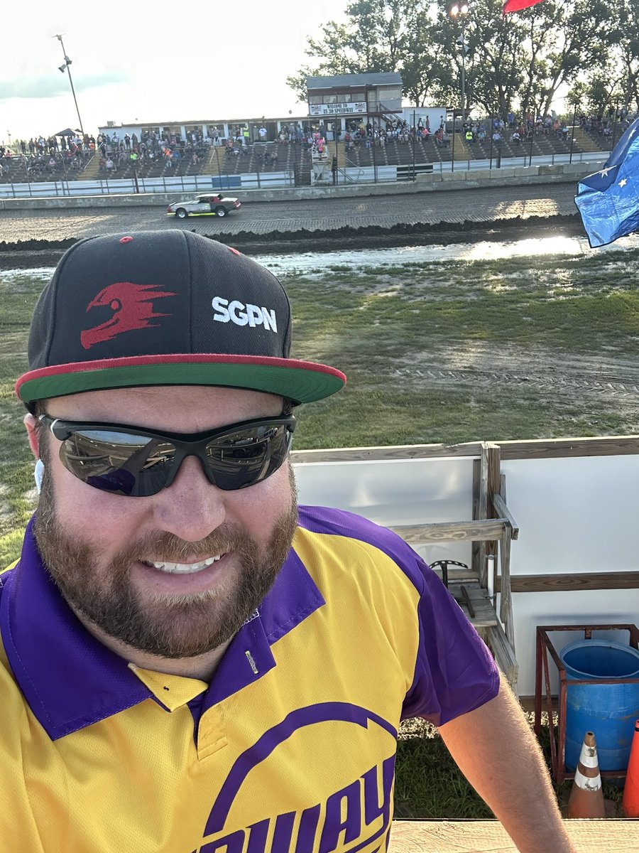 Husker_Zeeb's tweet image. Perfect night for some Thursday night weekly action at US 30 Speedway