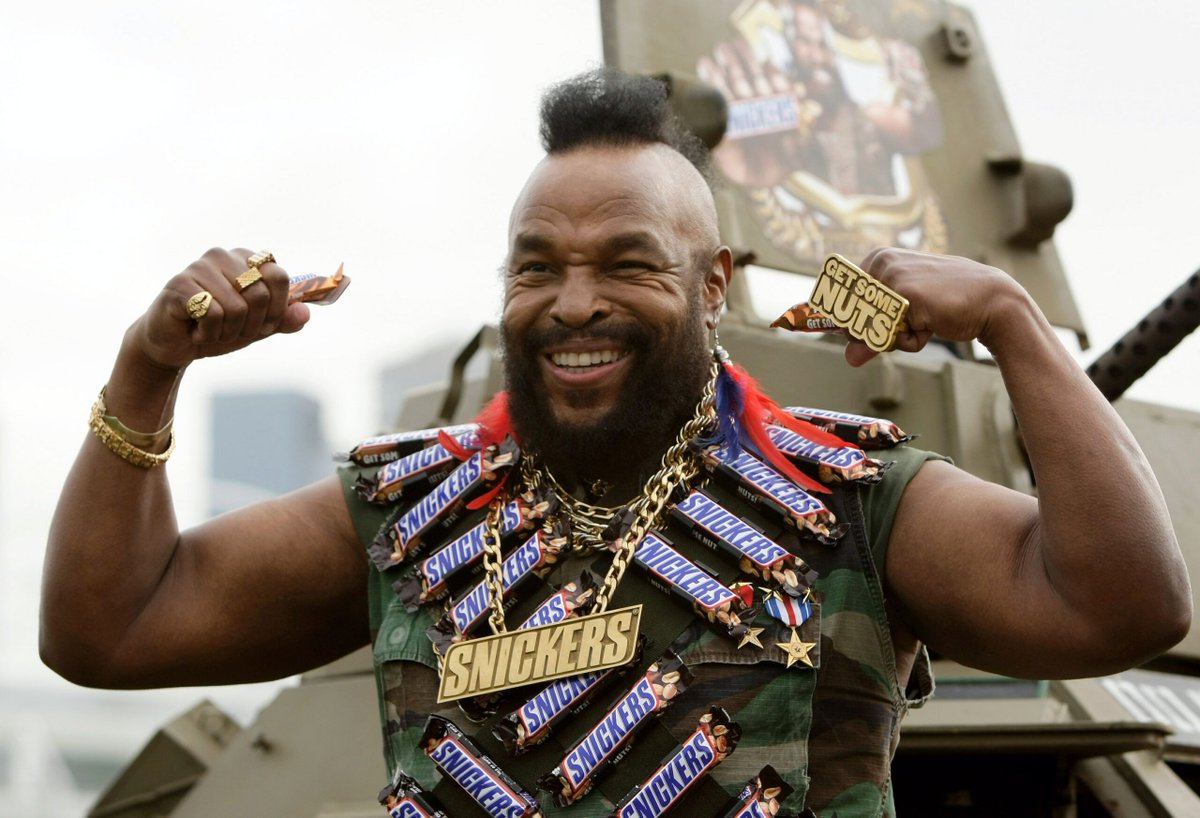 NotKennyRogers's tweet image. Starting right now, I am asking for President Trump to assign an armed security detail to protect Mr. T at all costs.