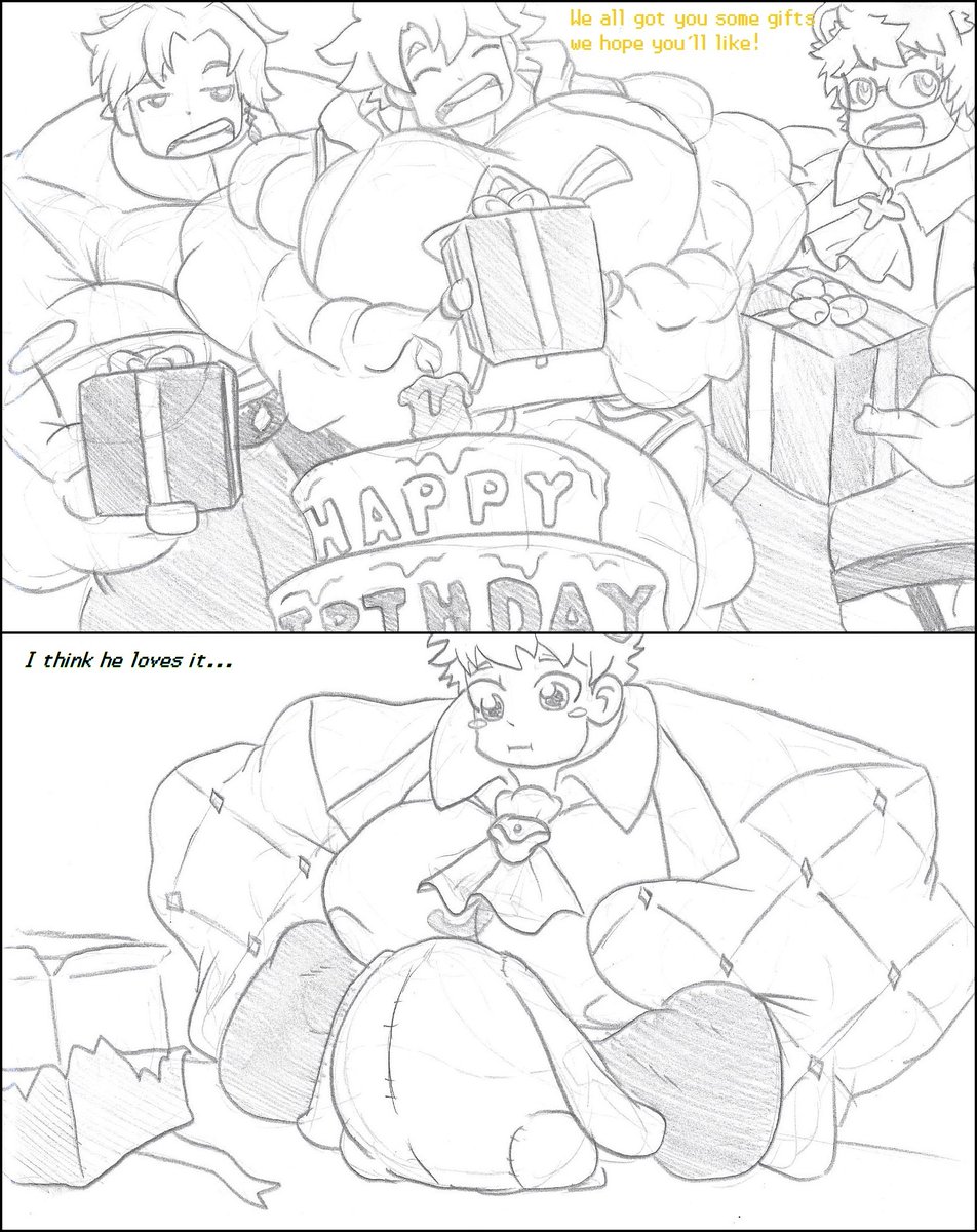 Commission for <a href="/FanDreamerZer0/">FantasticDreamer! ☆彡 (Waitlist Open)</a> 

Who what a comic of their OC's