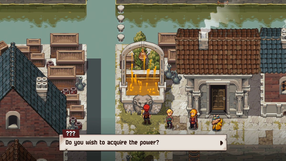 SPGMedia101's tweet image. #indiegame #pixel #jrpg
Chained Echoes (@ChainedEchoes) shares new shoot for its upcoming DLC Ashes of Elrant. The DLC will arrive for all platforms on 7 August 2025.