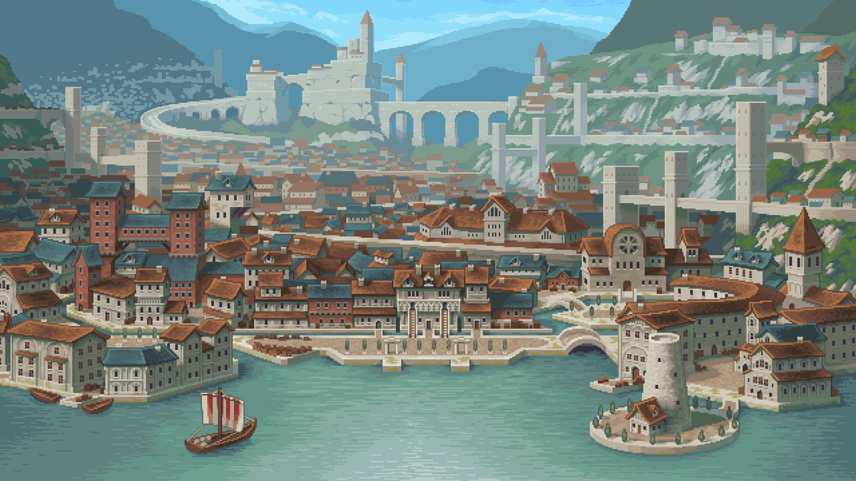 SPGMedia101's tweet image. #indiegame #pixel #jrpg
Chained Echoes (@ChainedEchoes) shares new shoot for its upcoming DLC Ashes of Elrant. The DLC will arrive for all platforms on 7 August 2025.