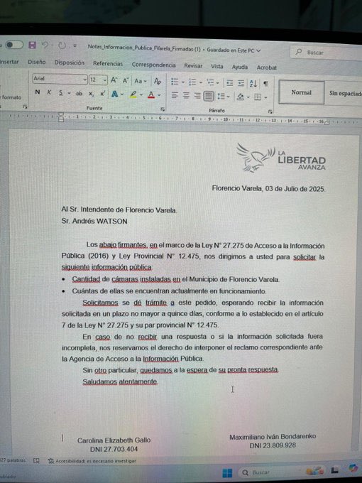 Joel (@joepsi) on Twitter photo Los policias bonaerenses echados POR CONSPIRACIÓN contra la policía de la provincia y el gobernador.
En su HORARIO LABORAL y con las computadoras estatales, realizaban documentos con EL SELLO DE LLA en vez de LABURAR.
Es muy fuerte.
Fuente: <a href="/rosarioa/">Rosario Ayerdi</a> Los policias bonaerenses echados POR CONSPIRACIÓN contra la policía de la provincia y el gobernador.
En su HORARIO LABORAL y con las computadoras estatales, realizaban documentos con EL SELLO DE LLA en vez de LABURAR.
Es muy fuerte.
Fuente: <a href="/rosarioa/">Rosario Ayerdi</a>