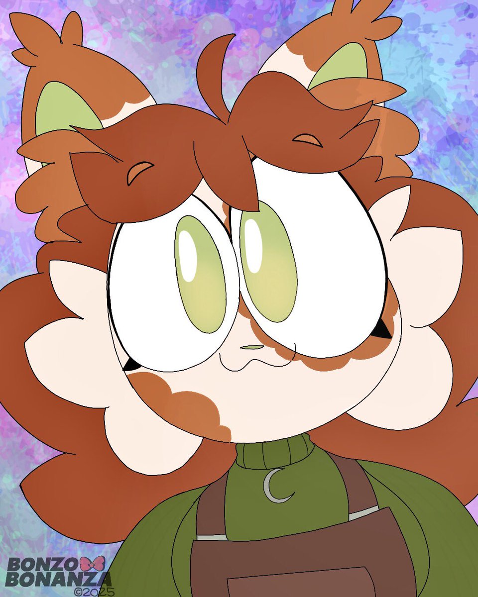 BonzoBonanza's tweet image. Canela! ⭐️✨

A gift art for @/humming-bee-art on the 🦋 app!